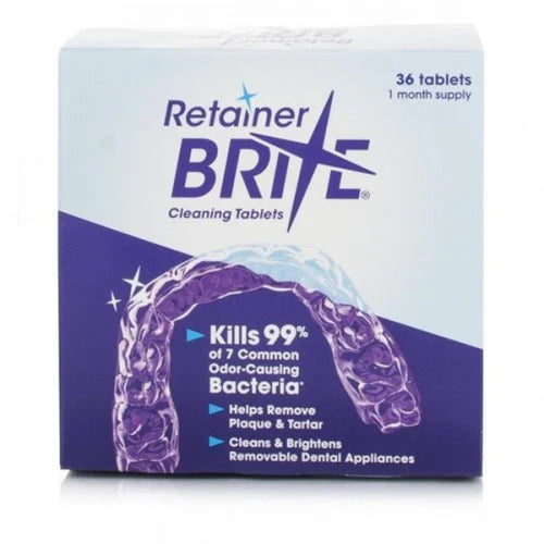Orthocare Retainer Brite Cleaning Tablets - 36 Tablets