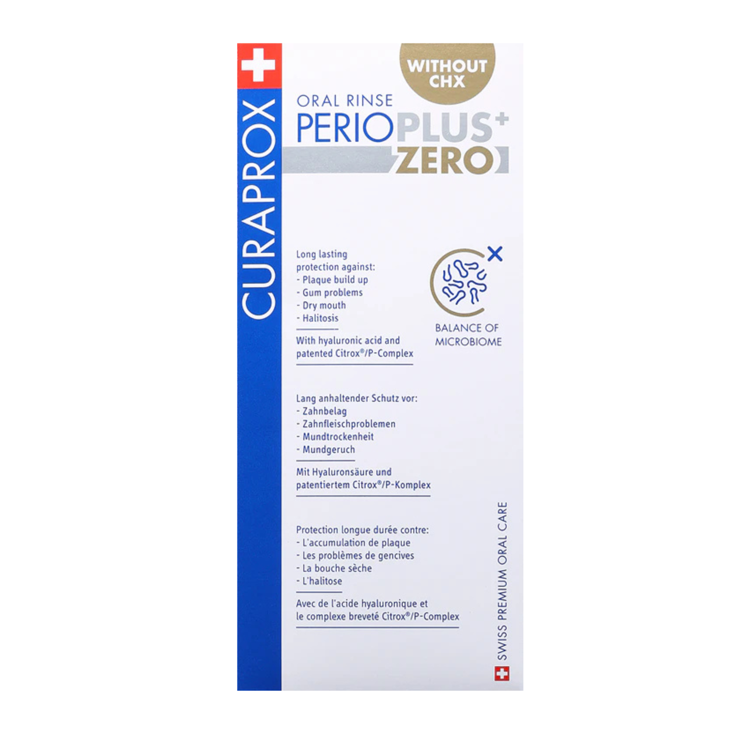Curaprox Perioplus Zero Mouthwash - 200ml